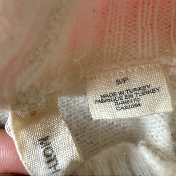 Anthropologie Moth Miaou Embroidered Cat Mockneck Sweater - Picture 10 of 10